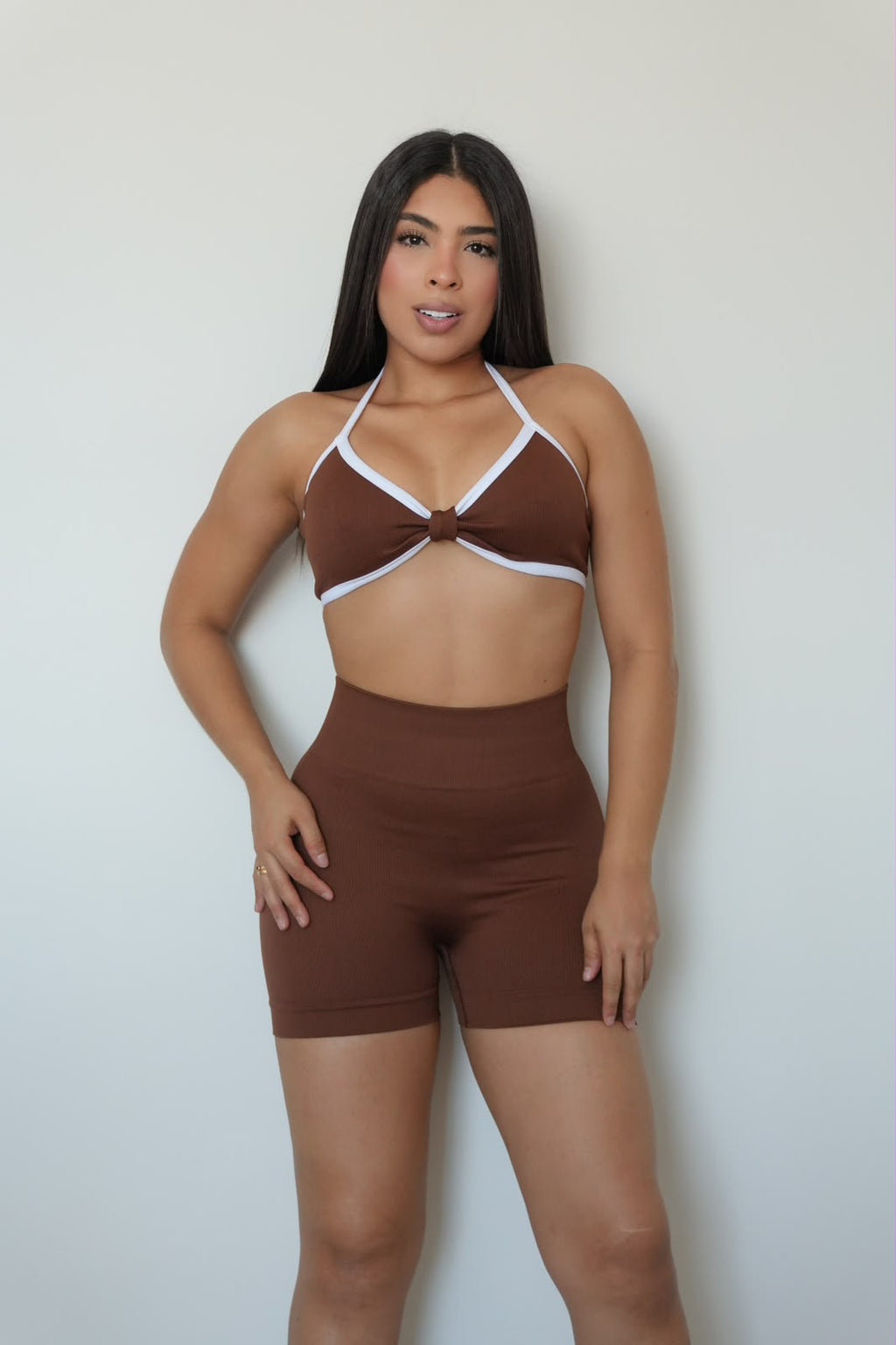 CONJUNTO SHORT TOP DOBLE HERRAJE