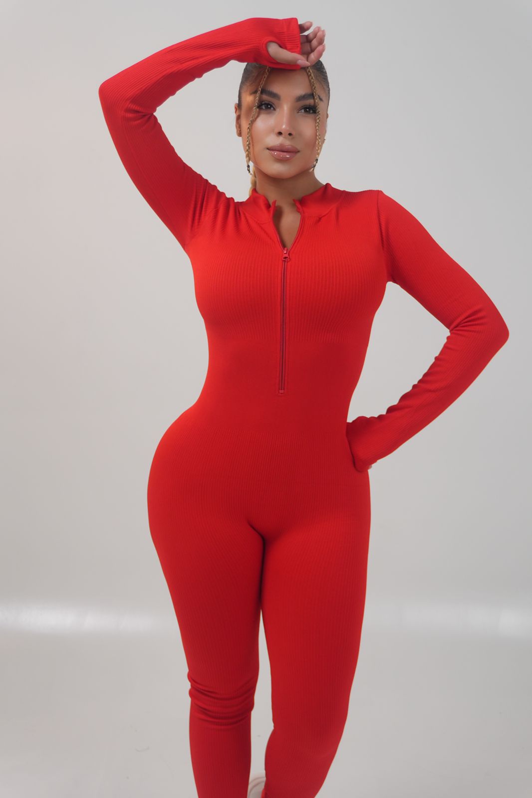 ENTERIZO LARGO 901 ROJO